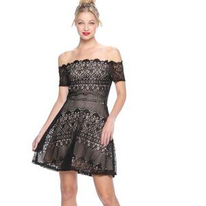 Rewind Black Lace Dress - XS - NWOT